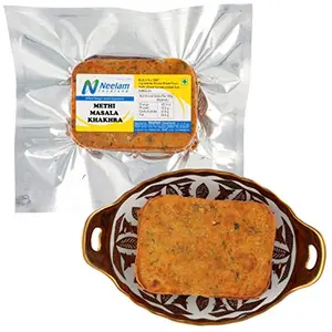 Low Fat Whole Wheat Methi Masala Khakhra 400 gm (14.10 OZ)