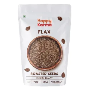 Happy Karma Roasted Flax Seeds 150g*2