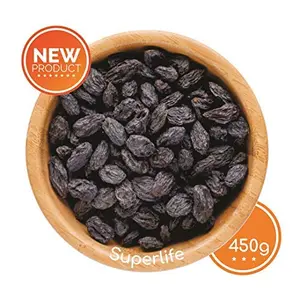 Organo Nutri Superlife Jumbo Black Seedless Raisins (450 G)