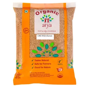 Arya Farm Siridhanya Little Millet/Kutki/Sama/Samai 2Kg (70.54 OZ)
