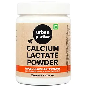 Calcium Lactate Powder , 300 Gm (10.58 OZ) [Source of Calcium Spherification Bone Health]
