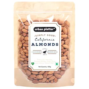 Urban Platter California Almonds 500G