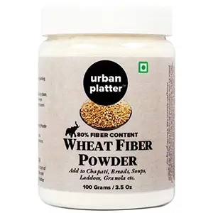 Urban Platter Wheat Fiber Powder 100G [All Natural Gultenn-Free]