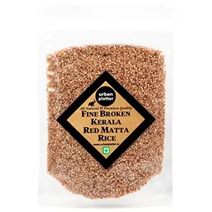 Fine Broken Kerala Red Matta Rice , 1 KG (35.27 OZ) [Podiyari Rosematta Rice Kerala Broken Red Rice]