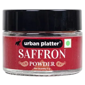 Urban Platter Ground Saffron 5g (Pure Kesar Powder)