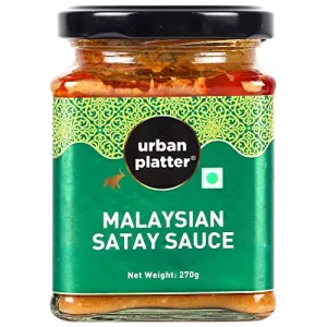 Urban Platter Malaysian Satay Sauce 270g (Gourmet Spread Sauce Marinade)