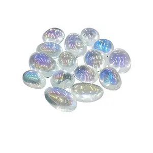 Angel Aura Quartz Tumbled Stones 50 Gram Healing Crystals Chakras Reiki Angel Crystal Rainbow