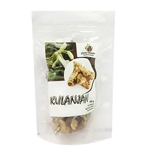 Jioo Organics 100% Natural Premium Kulanjan Galangal Roots | 100% Natural -100g