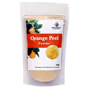 Jioo Organics Orange Peel Powder Face Pack for Glowing Skin of 100 g