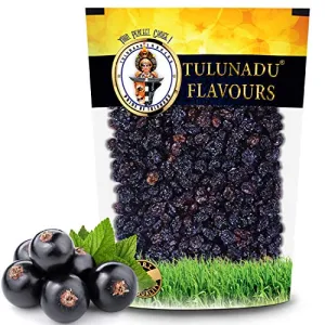 Tulunadu Flavours Sweet Whole Black Currants Dry Fruit 250 Gram - - No Artificial Flavours or - Healthy Snacks for Diet - Hygienically Packed