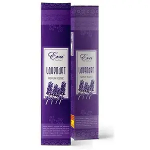 koya's Eva Lavender India Temple Incense Sticks/Natural Fragrance 20gm - Choose The Scent and Use It at Home or Workplace