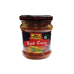 Real Thai Red Curry Paste 227g (Pack of 1)