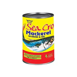 Sea Crown - Mackerel in Brine and Oil 425g (Pack of 24)