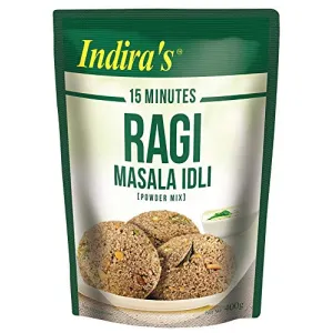 INDIRAS Ragi Masala Idli Mix 400 gm (14.10 OZ)