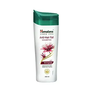 Himalaya Anti-Hair Fall Shampoo | Helps Reduce Hair Fall | Makes Hair Healthy | With the goodness of Bhringraja & Palasha | For Women & Men | 400 ML