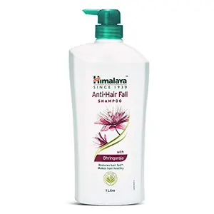Himalaya Anti-Hair Fall Shampoo | Helps Reduce Hair Fall | Makes Hair Healthy | With the goodness of Bhringraja & Palasha | For Women & Men | 1000 ML