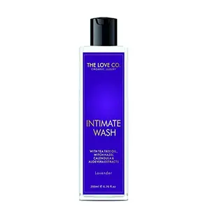 THE LOVE CO. Ayurvedic Intimate Wash For Women & Men | Feminine Cleanse | 99% Natural | Herbal Formula | No Artificial Fragrance - Parabens | pH Balanced Foaming Private Part Cleaner | Prevents Itching Irritation & Bad Odor