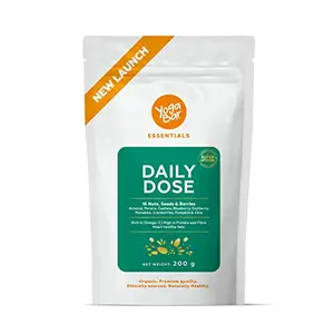 Yogabar Daily Dose Seeds Mixture Pack Rich in Protein and Fibre Superfood | Healthy Snacks - 200gm