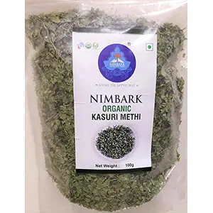 Nimbark Organic Kasuri Methi 3.52 Ounce -USDA Certified