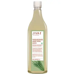 Jiva Wheatgrass Aloe Vera Juice 1ltr