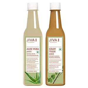 jiva Aloe vera juice and Giloy juice 500ml