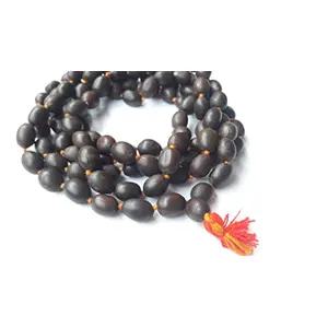 Affairs Original Kamal Gatta Mala (Lotus Seeds) 108 Beads Prayer Rosary Japamala - Lakshmi Puja Mala