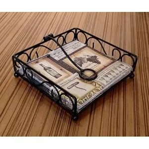Napkin Holder | Tissue Paper Stand| Iron Napkin Stand for Kitchen & Dining Table