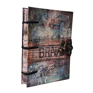 Craft Play Handmade Diary with Lock A5 (7x5inch) Diary Unruled 144 Pages (CP-KR-M010)