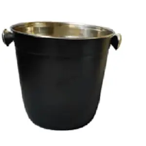 Dynore Steel Black Indica Ice Bucket