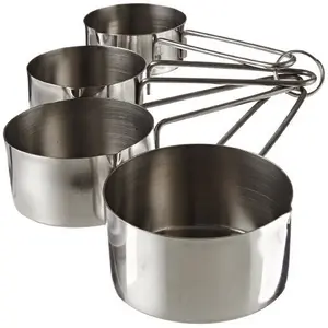 Dynore Set of 4 Measuring Cup with Wire Handle