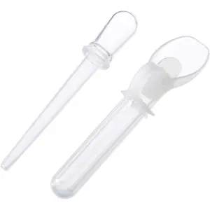PIKIPOO Baby Infant Plastic Feeding Device Water Feeder Anti-Choke Child Drug Pill Baby Medicine Spoon + Dropper
