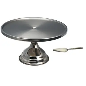 Dynore Cake and Pizza Stand with Pie Lifter