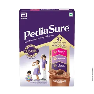 Pediasure Nutritional Drink Powder, Chocolate, Scientifically Designed Nutrition for Supporting Kids Growth 375g