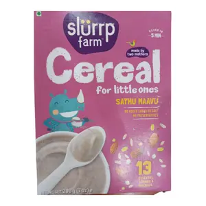 Slurrp Farm Sathu Maavu Cereal For Little Ones -200 gm