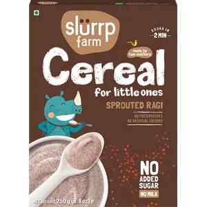 Slurrp Farm Sprouted Ragi Cereal For Little ones -250 gm