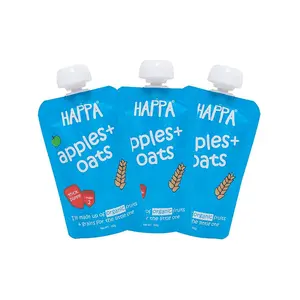 Happa Organic (Apple + Oat Puree) -100 gm - Pack of 3