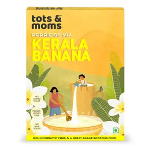 Tots and Moms Kerala Banana Porridge Mix -200 gm