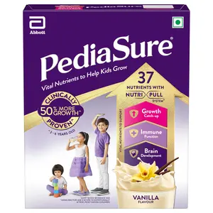 Pediasure Health & Nutrition Drink Powder 200 grams,Vanilla,Scientifically Designed Nutrition for Supporting Kids Growth