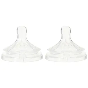 Philips Avent Natural Response 3.0 Bottle Teat- 2 x Baby Bottle Flow 5 Teats for Newborn Babies, 6+ Months, BPA Free (Model SCY965/02)