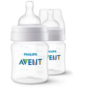 Philips Avent Anti-Colic Baby Feeding Bottles | 4oz/125ml - Pack of 2 | SCY100/20