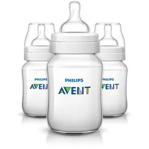 Philips Avent 125ml Classic Plus Feeding Bottle (Twin Pack), White Colour