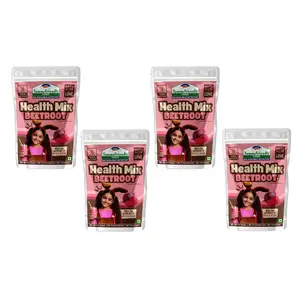 TummyFriendly Foods Organic Beetroot Health Mix Powder For baby kids 2 year old | Baby food for 2+ year old | Maximum Nutrition From Real Food. 400g, (100g Each pack)