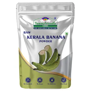 Tummy Friendly Foods Raw Kerala Banana Powder for Babies | Raw Nendran for babies kids adults | Nendhran Banana Powder available in Trial Baby Packs | Shelf-life 6 month | Weight 200g