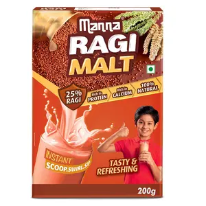 Manna Ragi Malt Drink Mix with 25% Ragi 800g