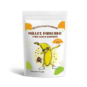 Littlecherrymom Pancake Mix  Ragi Choco Banana 175 Gm