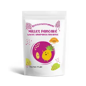 Littlecherrymom Pancake Mix  Wheat Amaranth Pineapple 175 Gms