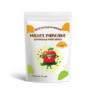 Littlecherrymom Pancake Mix  Sprouted Ragi Apple 175 Gm