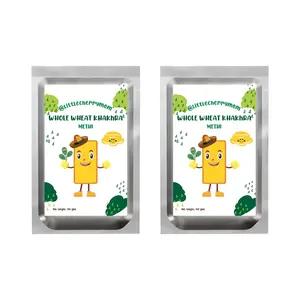 Littlecherrymom Whole Wheat Khakhra  Methi Flavour (100g x 2)