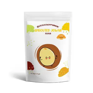 Littlecherrymom Sprouted Jowar Flour  375 Gram Pack