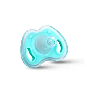 Vega Baby & Mom Soother- Small 0+ Months (Green) | BPA/BPS Free | 100% Food Grade Material | Soothes Babies | Enhances Nasal Breathing | Promotes Oral Development (VBPT3-01)